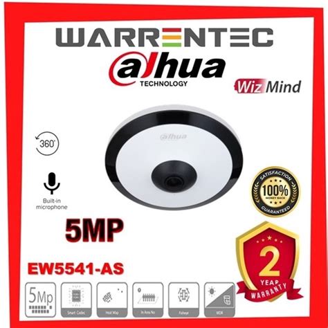 Dahua Mp Wizmind Ir Fisheye Network Camera Ew As Shopee Malaysia