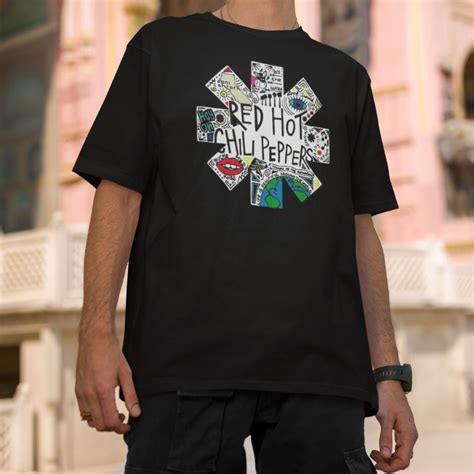 Camisa Red Hot Chilli Peppers Turne Brasil Show Rock Banda Shopee Brasil