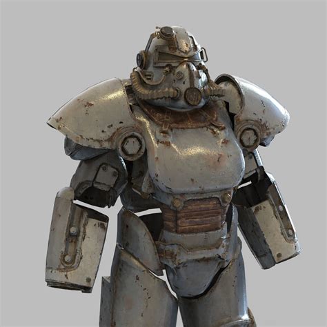 Fallout T B Full Body Wearable Power Armor With Helmet D Model D