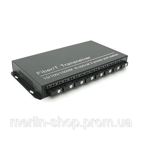 Коммутатор UPLINK UFS CK-880IS8F2E Fiber Switch 8Fiber 100Mbps + 2 ...
