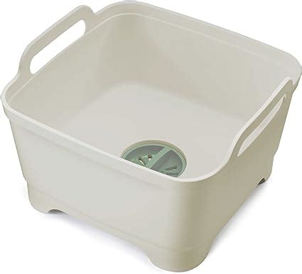 Joseph Joseph Wash Drain Kitchen Washing Up Bowl With Handles And