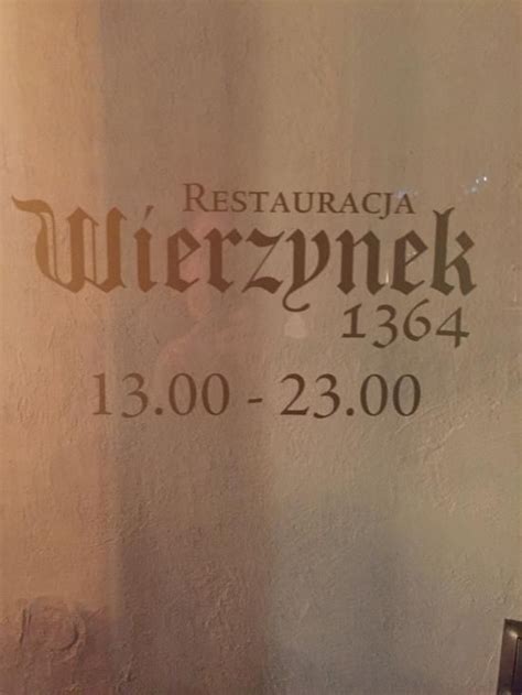 Wierzynek Restaurant Cracovia Restaurantes Opinion