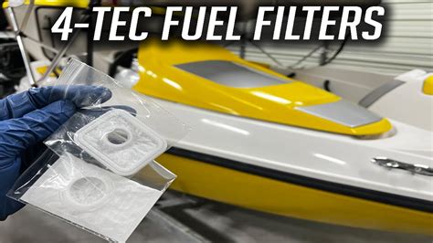 Seadoo Speedster Sportster Tec Fuel Filter Replacement Youtube