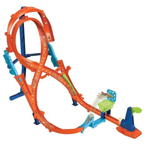 Pista Hot Wheels Action Circuito Vertical Em Mattel Pistas De Brinquedo Magazine Luiza