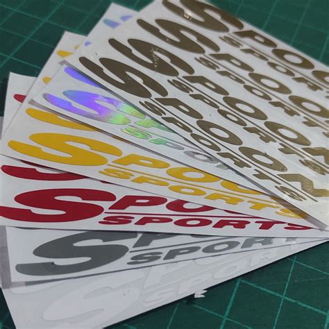 Spoon Sports Racing Mags Decal 4 PCS Car Stickers for 4 wheels - SOLD AS SET | Shopee Philippines