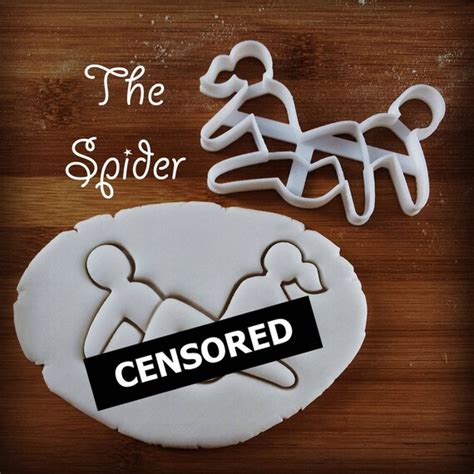 MATURE Kamasutra The Spider Sex Position Cookie Cutters Etsy