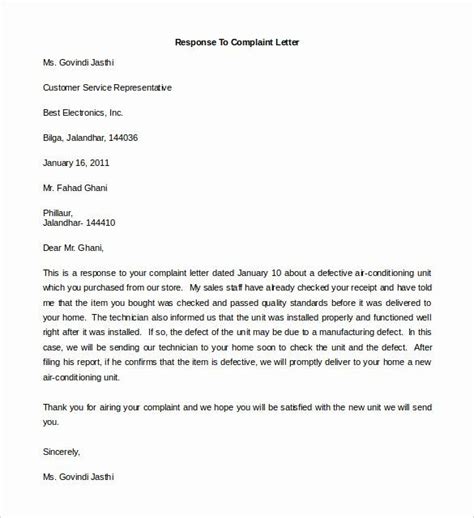 Sample Response Letter To False Accusations In The Workplace