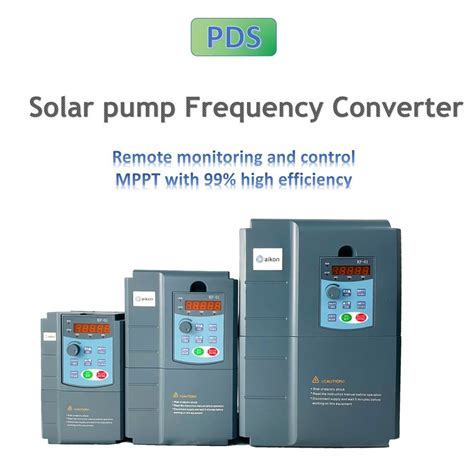 Multifunctional Invt Vsd Solar Pumping Mppt Vfd Solar Pump Inverter