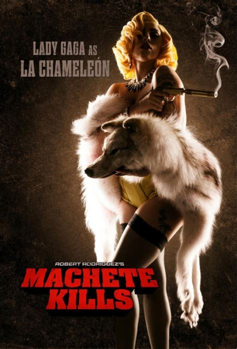 MACHETE KILLS 2013 Sofia Vergara Movie Poster Her Bra Is Deadly