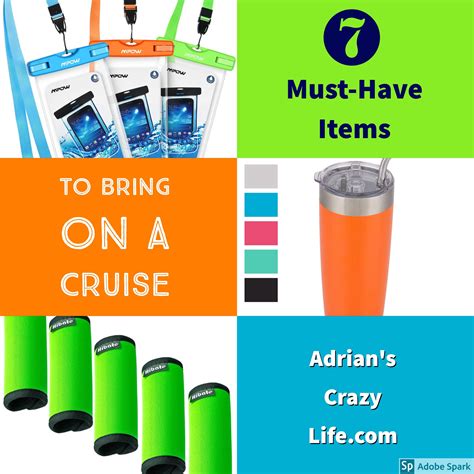 7 Must-Have Items for a Great Cruise Experience | Adrian's Crazy Life