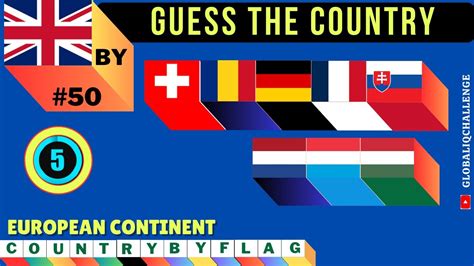 Can You Guess The Country By Its Flag European Flags Learn 50