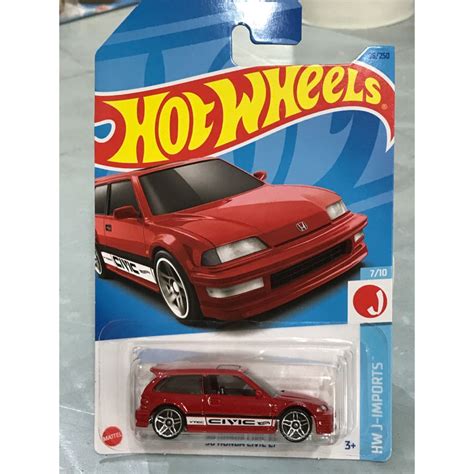 Hot Wheels Honda Civic Ef Shopee Malaysia