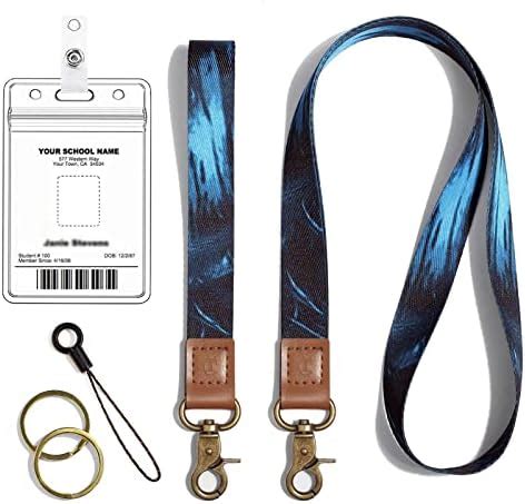 Amazon Lanyards Keychain Wrist Wristlet Strap Key Chain Id Holder