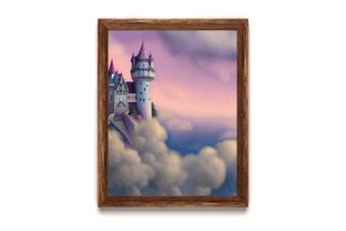 Castles On Clouds Graphic By PrintYourArt Creative Fabrica