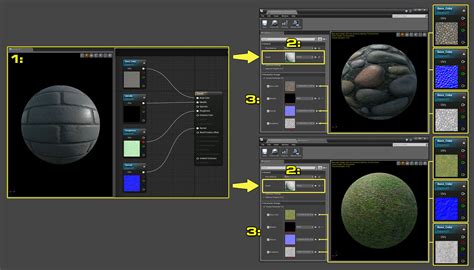 マテリアル インスタンスの作成と使用方法 Unreal Engine ドキュメント