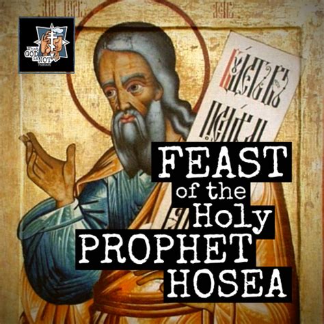 The Holy Prophet Hosea – whatgodisnot