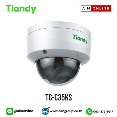 Tiandy Mp Starlight Ir Dome Camera Tc C Ks Aimgroup