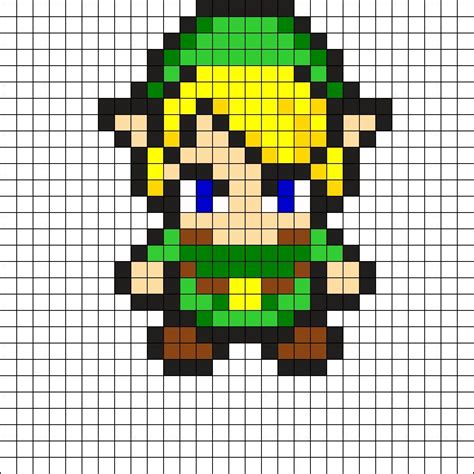 Linkperlerbead By Epikgd On Kandi Patterns Link Pixel Art Perler