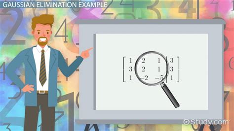 Gaussian Elimination: Method & Examples - Lesson | Study.com