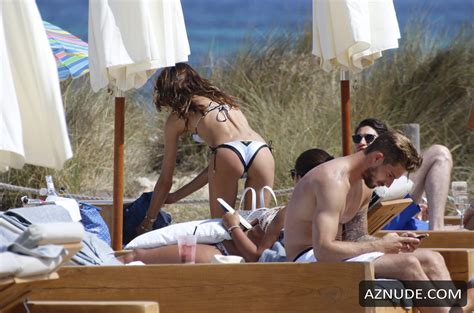 Izabel Goulart Sexy Tiny Bikini On The Beach In Ibiza Aznude