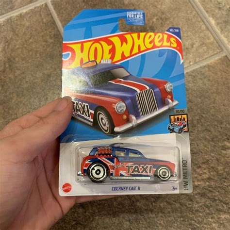 Mattel Toys Hot Wheels Cockney Cab Ii Blue Hw Metro Poshmark