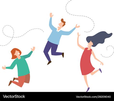 Happy people Royalty Free Vector Image - VectorStock