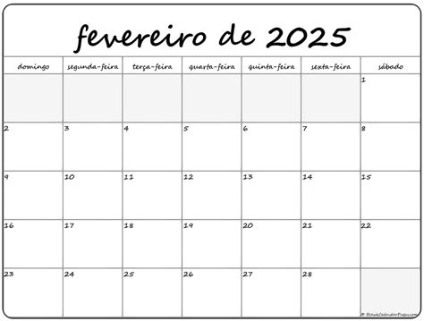 Quantos Dias Tem Fevereiro De 2025