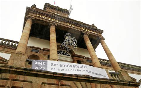 Morlaix Une Banderole En Hommage Aux Otages De La Rafle Du