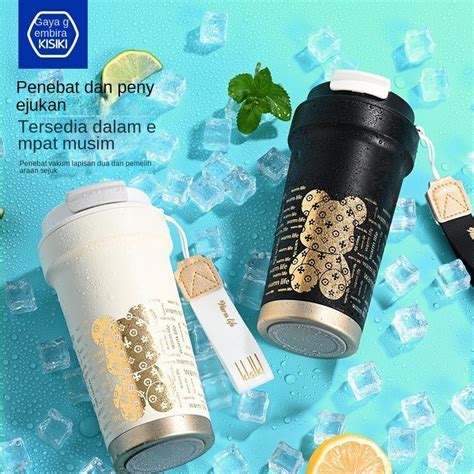 Ceramic Insulated Travel Mug Keep Your Drinks Hot Or ColdDouble Walled Ceramic Tumbler