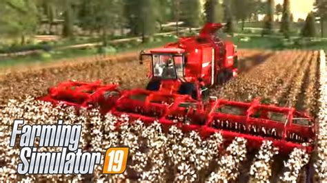 59 MEGA RACCOLTA DI COTONE FARMING SIMULATOR 19 ITA RUSTIC ACRES