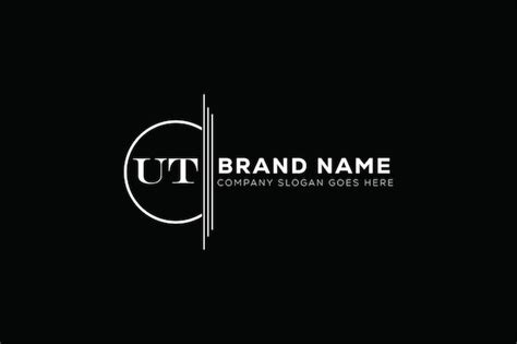 Premium Vector Ut Letter Logo Design Ut Business And Real Estate