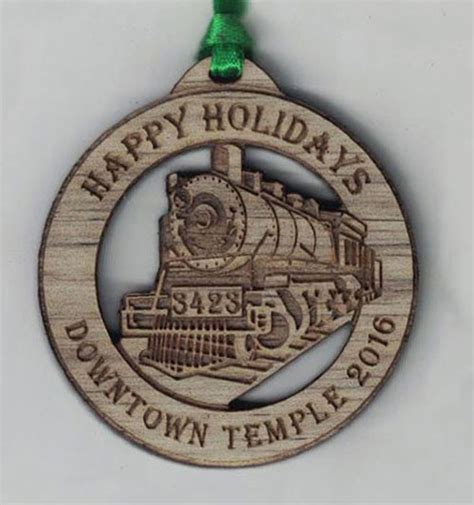 Custom Wood Christmas Ornaments Howe House Limited Editions