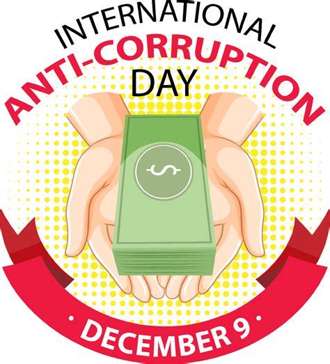 International Anti Corruption Day December Icon Banner 14008078 Vector