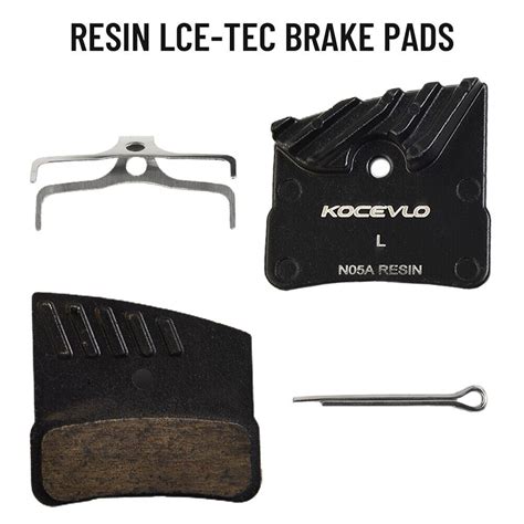 Whisper Quiet Resin Brake Pads For Xt Xtr M M M Noiseless