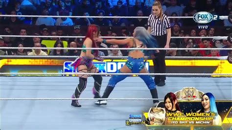 Iyo Sky Vs Michin Mia Yim Campeonato Femenino De WWE Parte 2