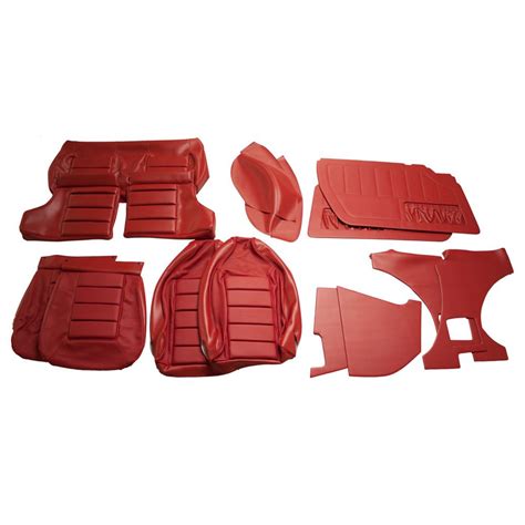 Interior set Volvo 1800 ES bright red - CVR