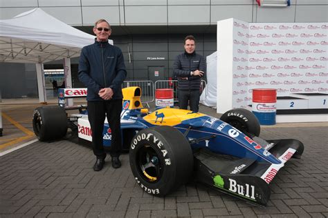 La Williams FW14B de Nigel Mansell à Silverstone Classic Motorlegend