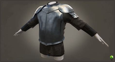 Half Plate Armor 3d Model 99 Usd Ma Unitypackage Upk C4d Max