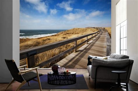 Jetzt Bestellen Fototapete Sylt Holzsteg Am Strand Livingwalls