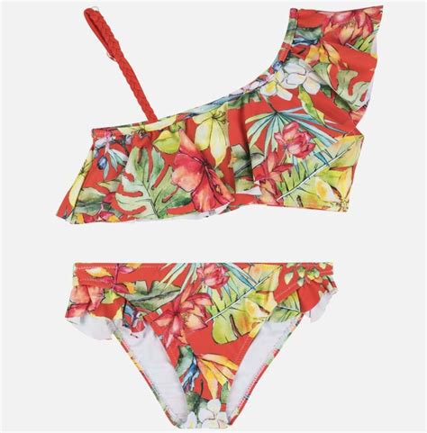 Mayoral Yazlık Kız Fırfırlı Bikini Hurma Bebekhouse da