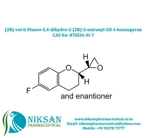 R Rel Fluoro Dihydro R Oxiranyl H Benzopyran