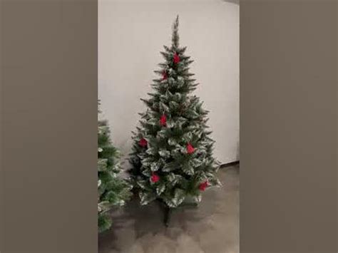 Елка Lux с белыми кончиками - YouTube
