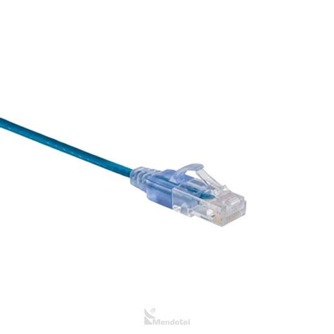 Panduit 10FT Cat6 High-Density 28AWG Slim Data Center Patch Cord — Gray (10-Pack) (UTPSP-C6-SLIM-10FT-GY-10PK)