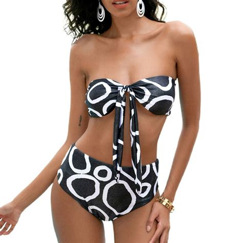 SEXY damska Dwuczęściowe Stroje kąpielowe Bikini U 10540851651 oficjalne archiwum Allegro