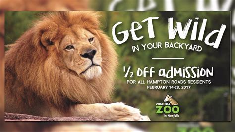 Virginia Zoo Admission Half Off For Hampton Roads Residents