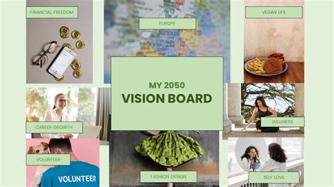 Vision Board Powerpoint Template