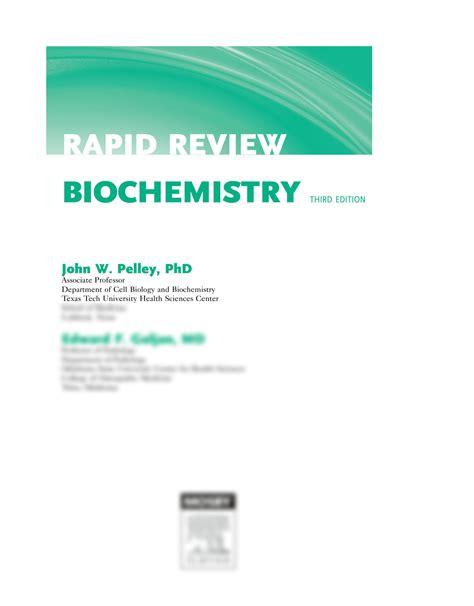 SOLUTION Mbbs 1st Year Biochemistry Rapid Review Biochemistry Studypool