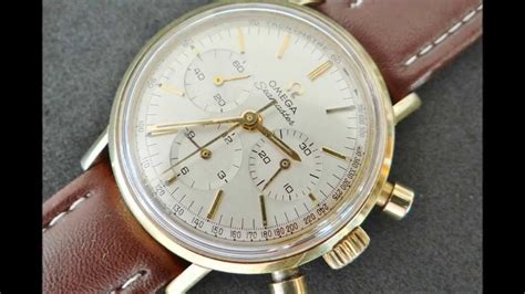 Vintage 1965 Omega Seamaster Chronograph Watch Youtube