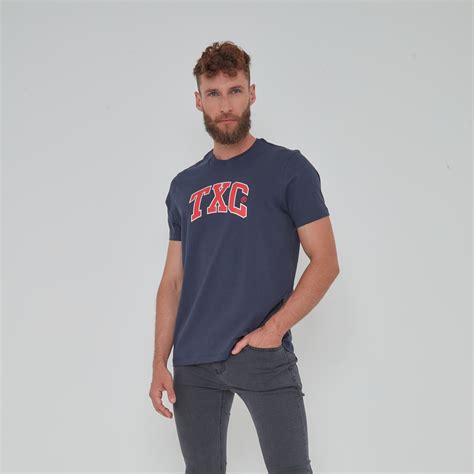 Camiseta TXC Brand 191268 Azul Marinho