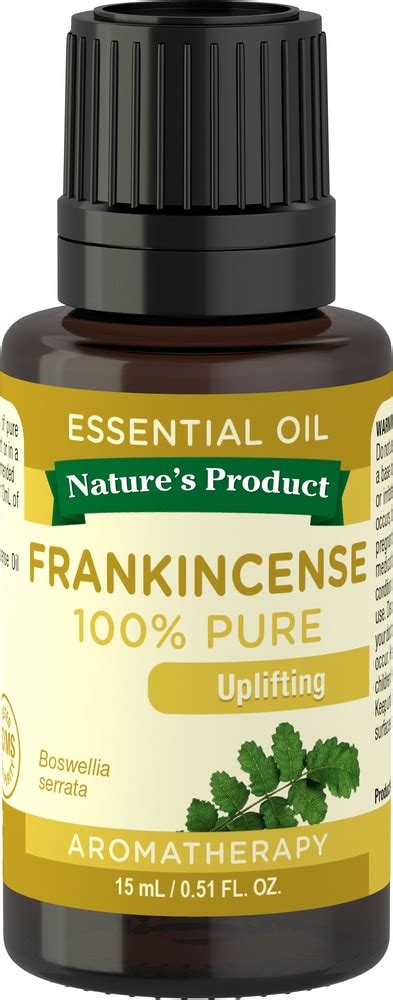 Frankincense Pure Essential Oil 12 Fl Oz 15 Ml Dropper Bottle